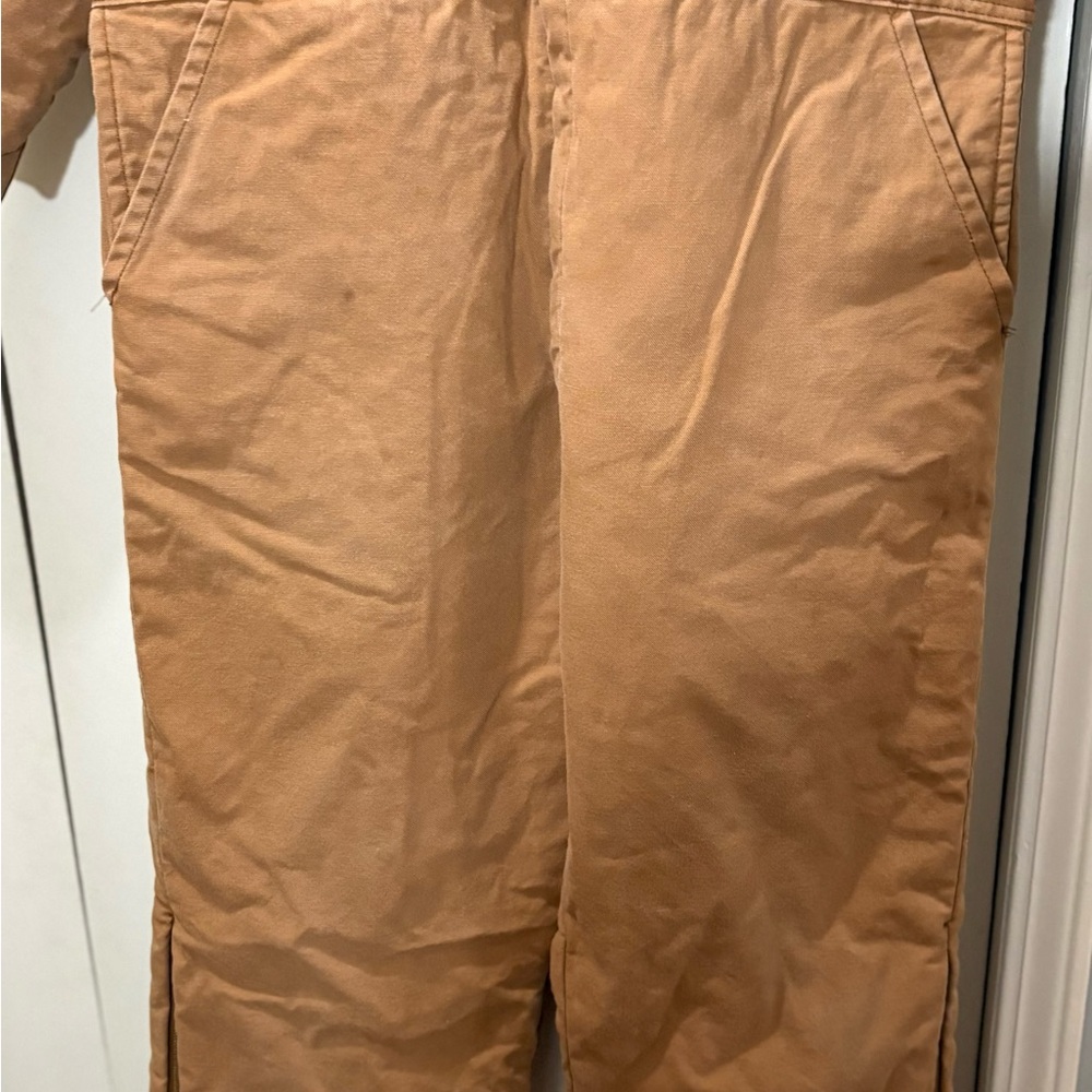 Men's Brown Workwear Coverall - Picture 5 of 16